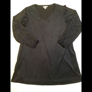 Women’s size extra large long open sleep Cato navy color dress completely lined